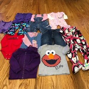 Baby girl clothes bundle
